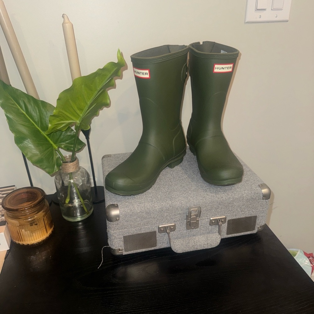 Women Hunter Classic Olive Boots